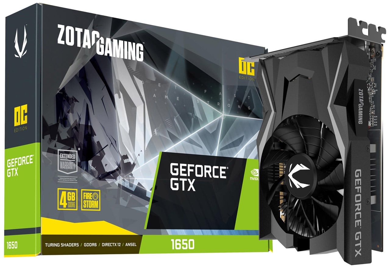 ZOTAC GAMING GeForce GTX 1650 OC GDDR6 | ZOTAC NVIDIA グラフィック