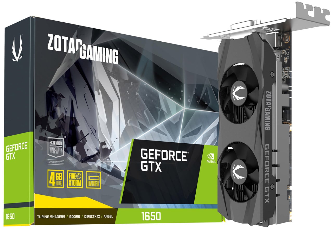ZOTAC GAMING GeForce GTX 1650 LP GDDR6 | ZOTAC NVIDIA グラフィック