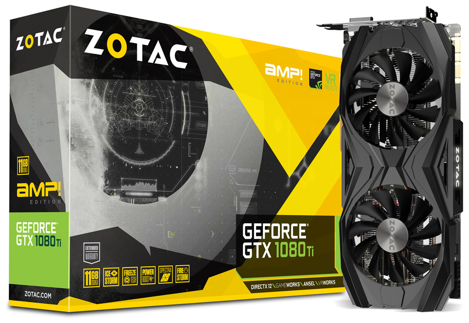 ZOTAC GeForce GTX 1080 Ti AMP Edition | ZOTAC NVIDIA グラフィック