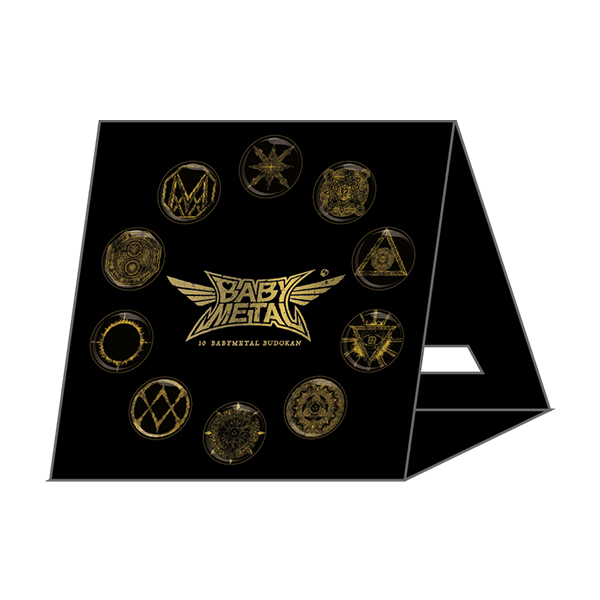 10 BABYMETAL BUDOKAN」バトルジャケット（缶バッジ10種付き