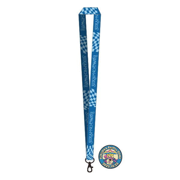 会場別 ピンバッジ＆ネックストラップセット（福岡） | SEKAI NO OWARI