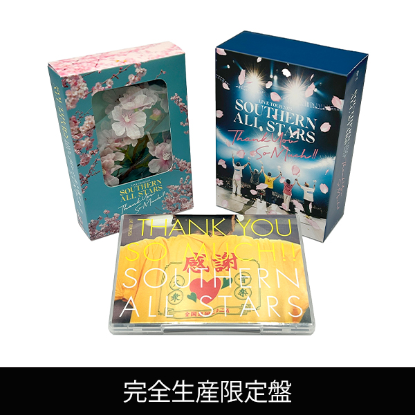 Blu-ray & DVD『LIVE TOUR 2025 「THANK YOU SO MUCH!!」』 | サザン