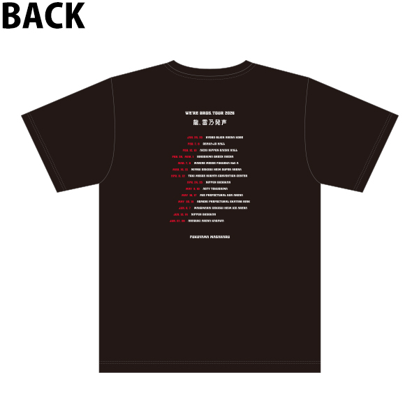 Tシャツ【Black】 | 福山 雅治 | A!SMART