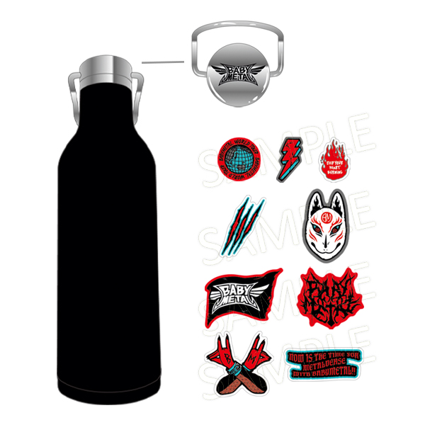 LEGEND-MM」ボトル＆ステッカーセット | BABYMETAL | A!SMART