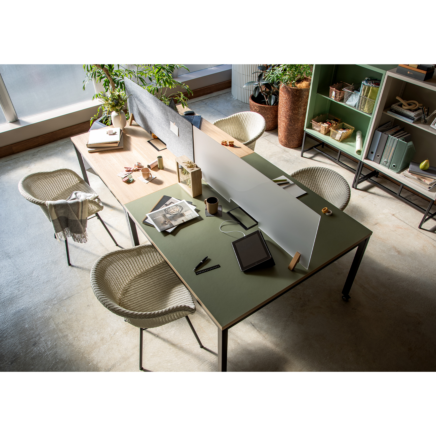 FLEX-WIZ HUDDLE CASTER DESK - 【ASPLUND CONTRACT】 アスプルンド