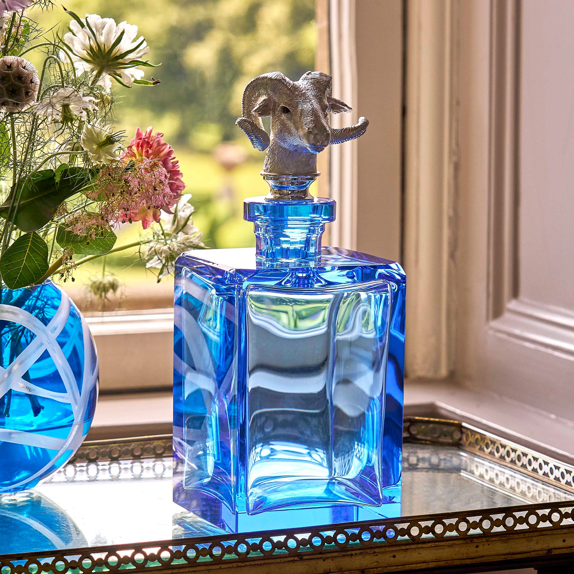 ラムヘッドデキャンタ – Asprey London