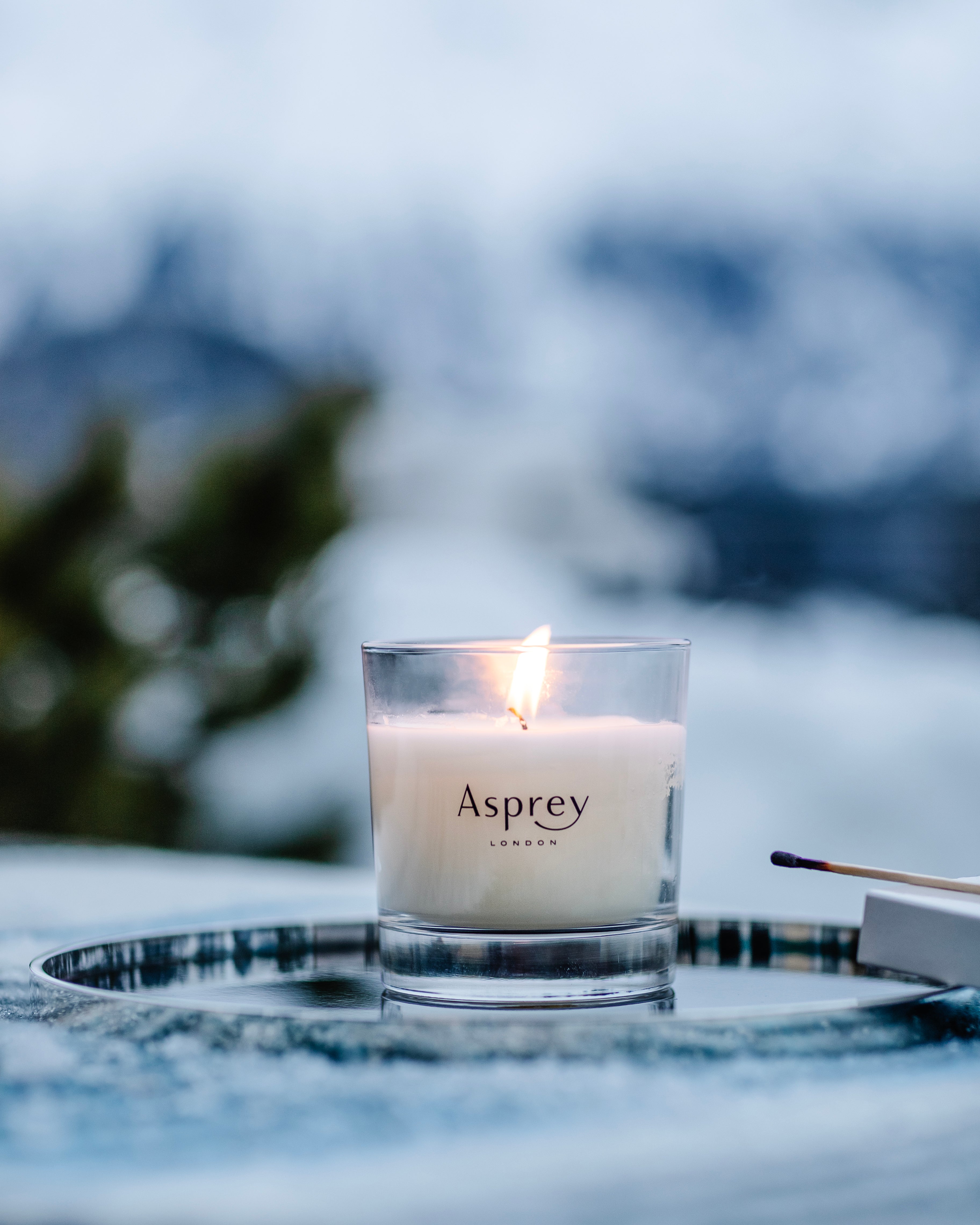 Purple Water Scented Candle – Asprey London