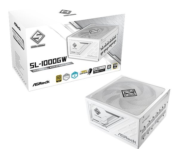ASRock SL-1000GW 1000W 電源ユニット ASRock > SL-1000GW