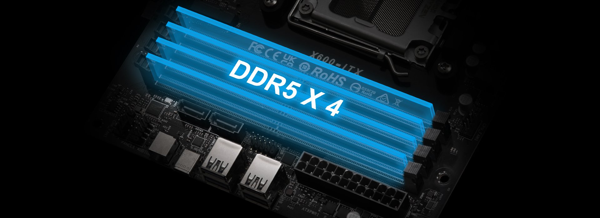 m*o様 deskmeet X600一式 DDR5 32GB付き ASRock > DeskMeet X600 Series