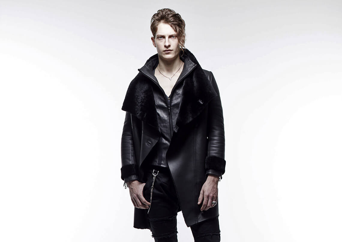 kiryuyrik】Deer Bonding Leather ModsCoat kiryuyrik Deer Bonding