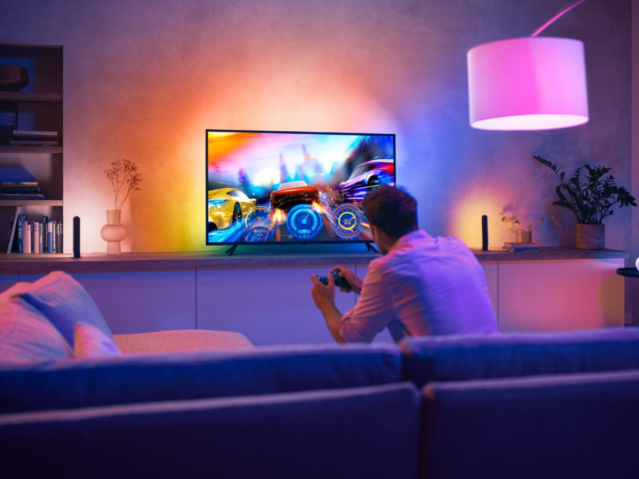 Hue Play Gradient Lightstrip 65 inch for your TV | Philips Hue
