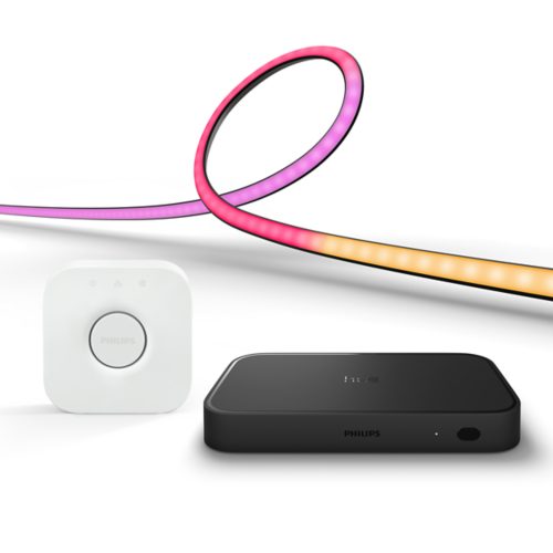Sync Box + TV lightstrip 75inch + Bridge | Philips Hue EN-CA