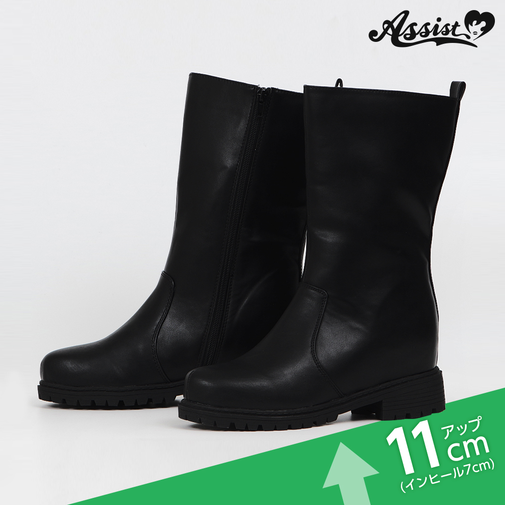 コスプレ用ブーツ・シューズ シークレットプレーンショートブーツ