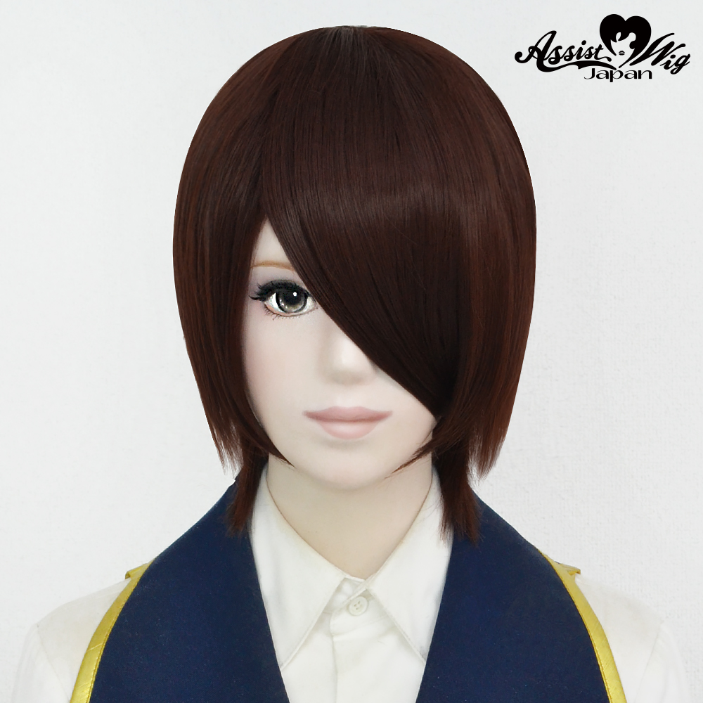 コスプレ用ウィッグ レギュラーショート ブラウン01 ― コスプレ