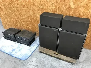 横浜市 青葉区にて SONY トールボーイ スピーカーシステム ペア SS