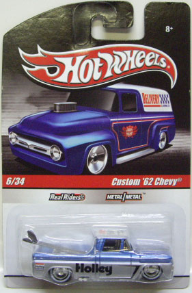 HOT WHEELS DELIVERY 【CUSTOM '62 CHEVY】 MET.BLUE-SILVER/RR