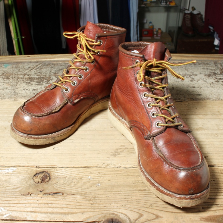 USA製 RED WING レッドウィング 9106 レザー ワーク ブーツ 25.5cm 7 1