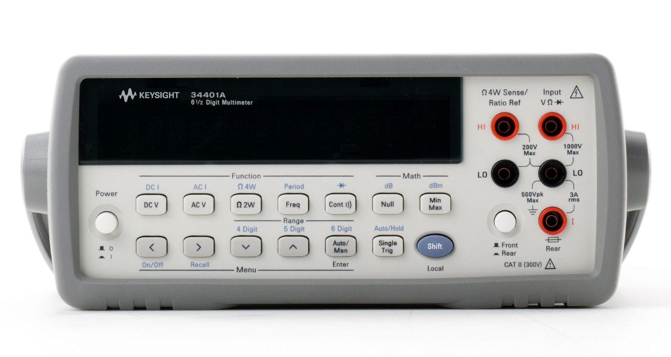 Keysight 34401A 6½ Digital Multimeter Rentals