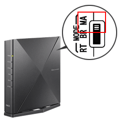 WX4200D5をETHERNET子機にして、Aterm親機にWi-Fi（無線）接続する手順