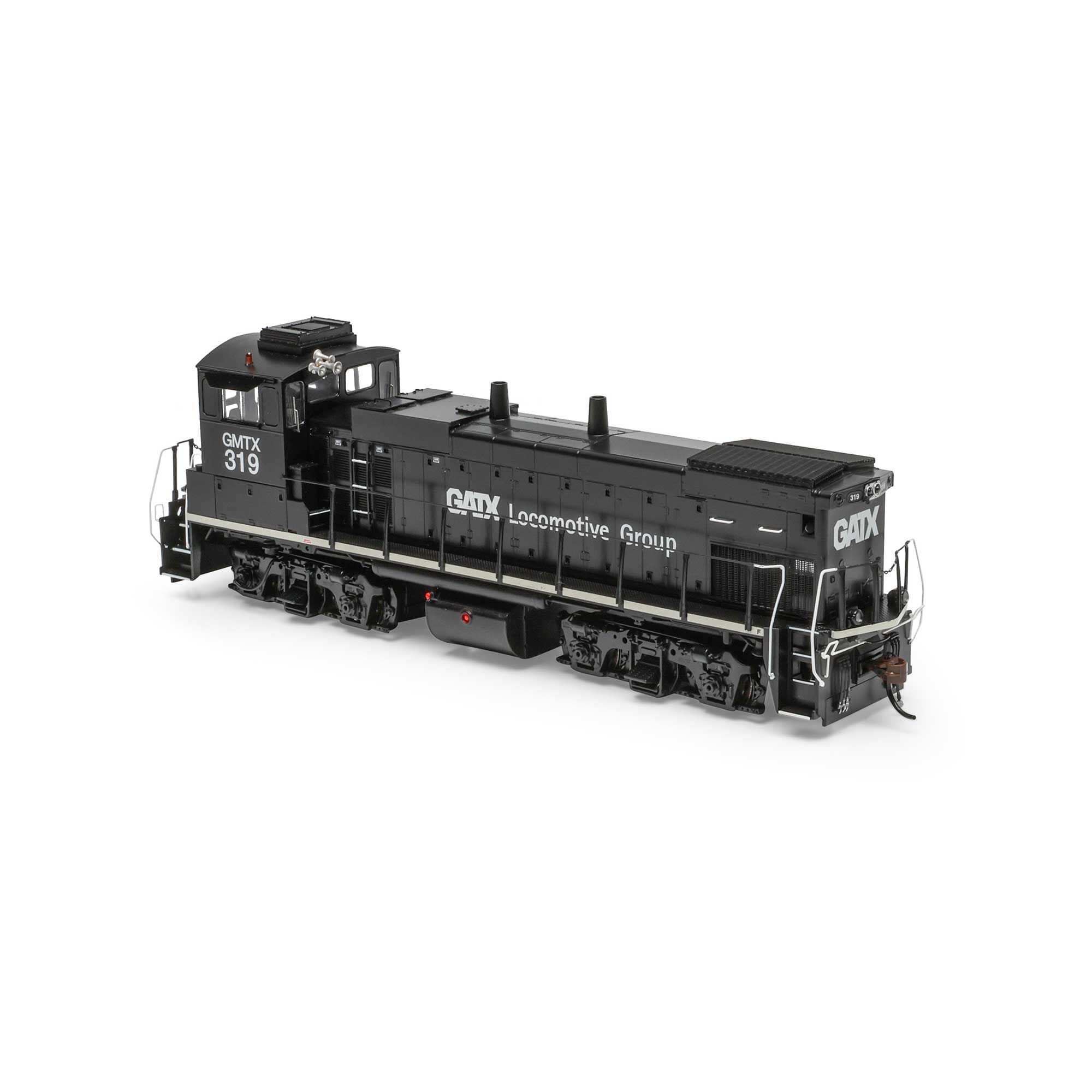 HO MP15AC Locomotive with DCC & Sound, GMTX #319 Model Train