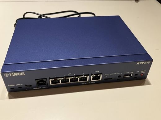 YAMAHA RTX830からRTX840へ入替 | 株式会社アトラックNEO