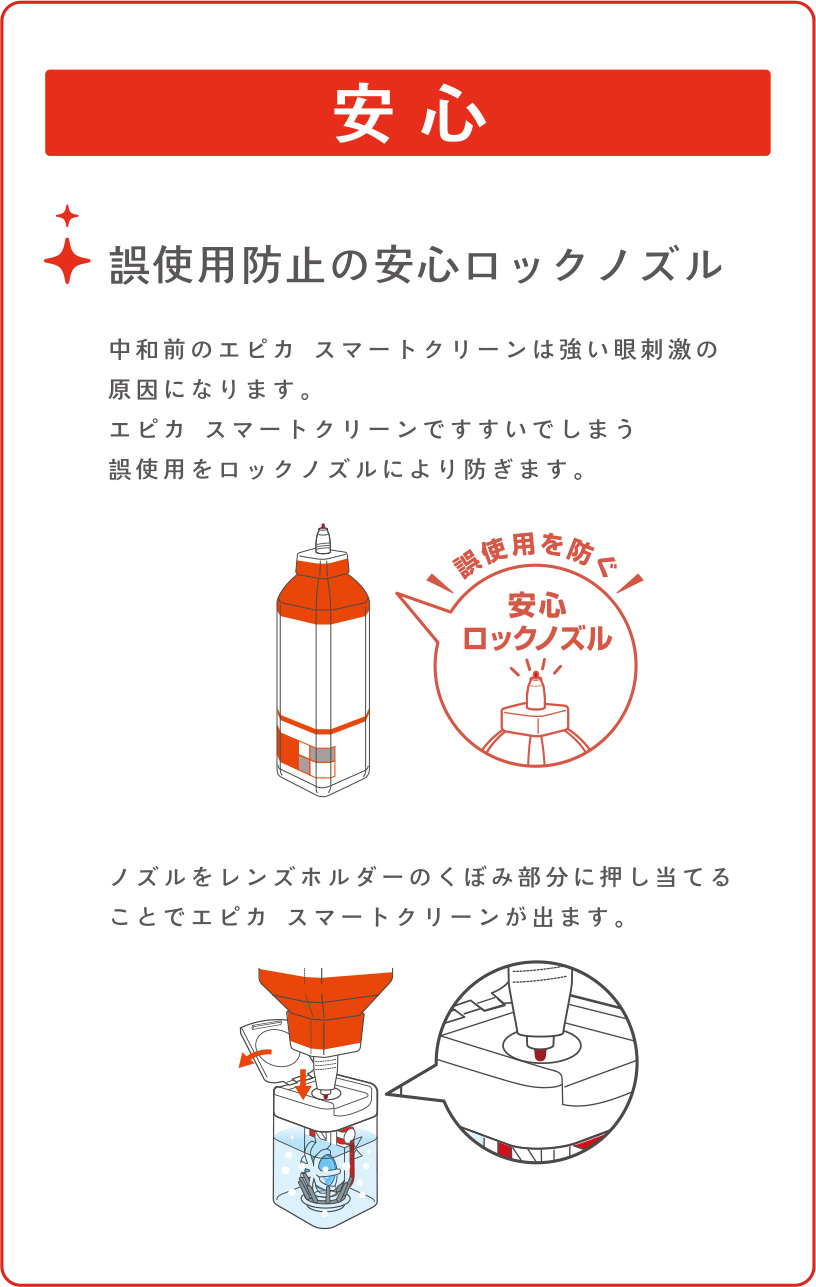 エピカスマートクリーン300ml｜1箱 | コンタクトレンズ通販(国内正規品