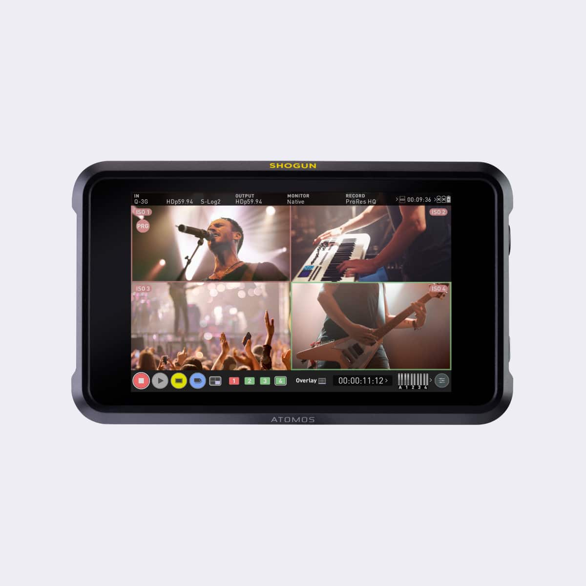 Shogun Classic – 7″ Monitor-Recorder & Switcher | Atomos