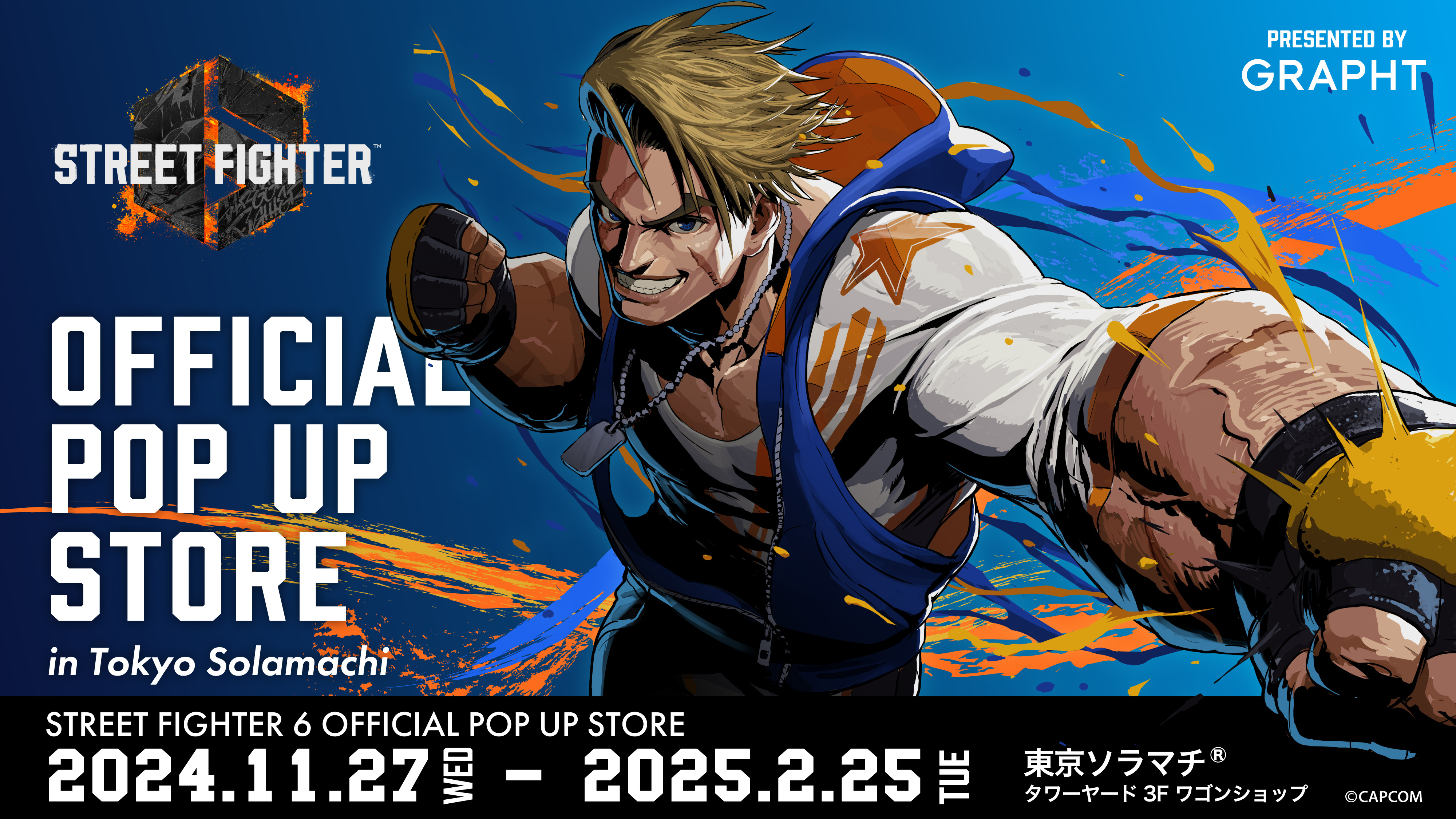STREET FIGHTER 6 OFFICIAL POP UP STORE by GRAPHT in 東京ソラマチ(R