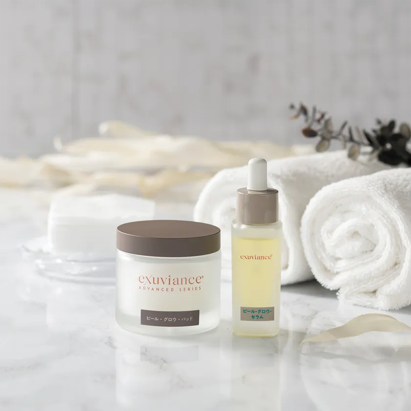 ピール・グロウ・セラム2個 ピール・グロウ・セラム2個 Exuviance