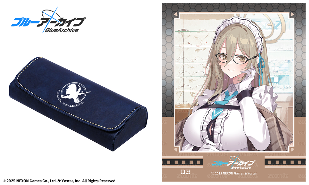 ブルーアーカイブ」コラボレーション眼鏡第2弾！ 美甘ネル モデル、室