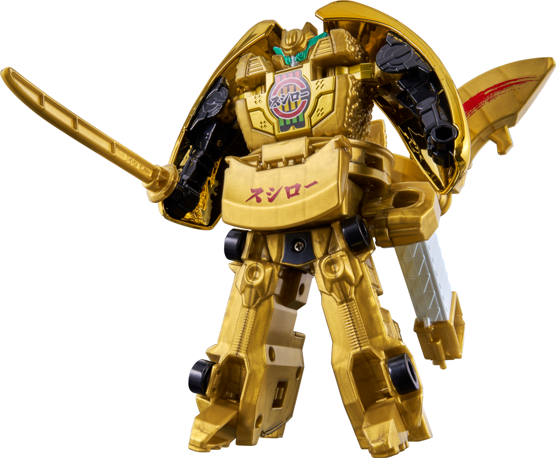 回転すし「スシロー」×「バンダイ」の合体変形ロボ第二弾！ おすしの