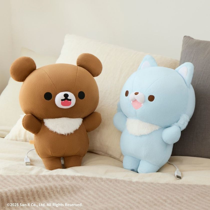 リラックマのあったかぬいぐるみシリーズに新しい仲間が登場