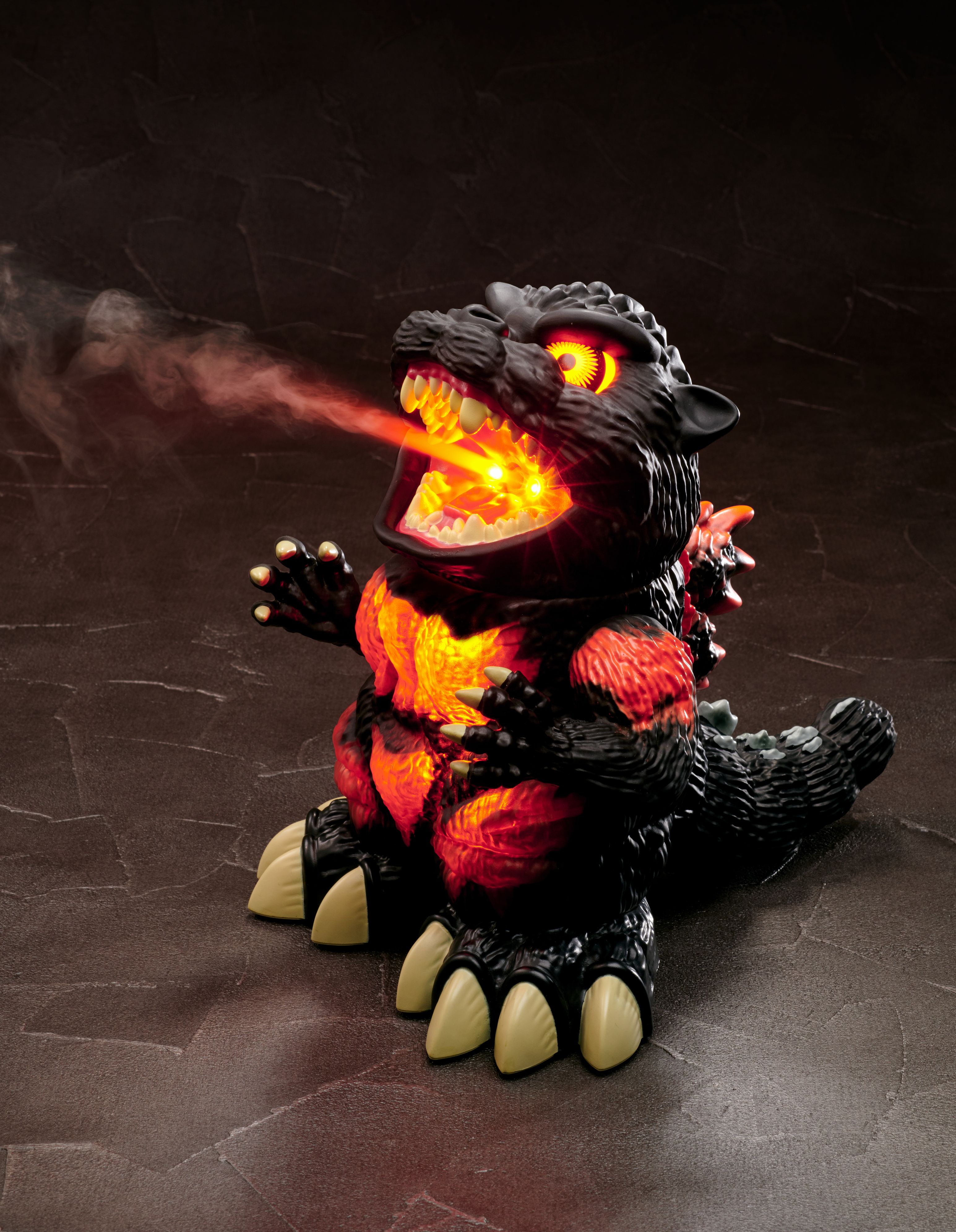 大迫力のゴジラ加湿器がリニューアル!!／「加湿王ゴジラ【改】」「加湿