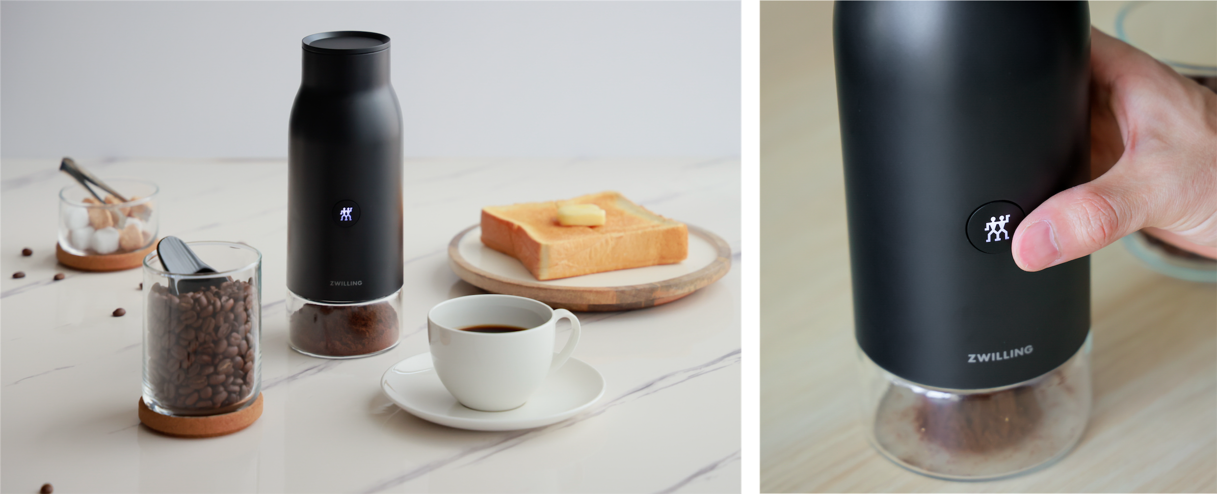 ツヴィリング、日本限定「コードレスコーヒーグラインダー」新発売