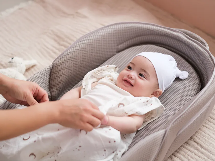 ベビーブランドのネオママイズムが、 返品ベッドインベッドを再活用