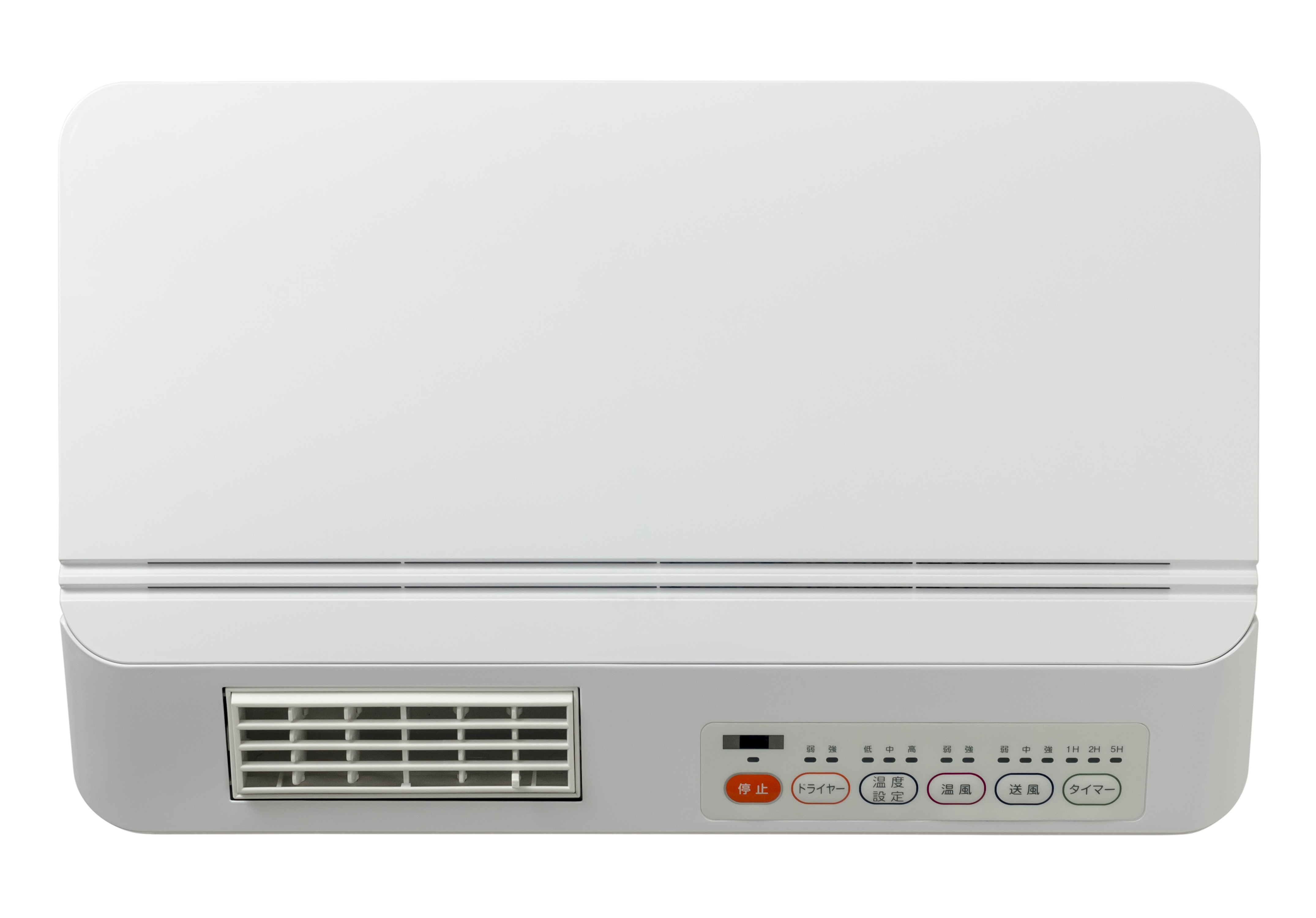 冬のヒートショック対策に最適な薄型の壁掛け式暖房 『脱衣所温風