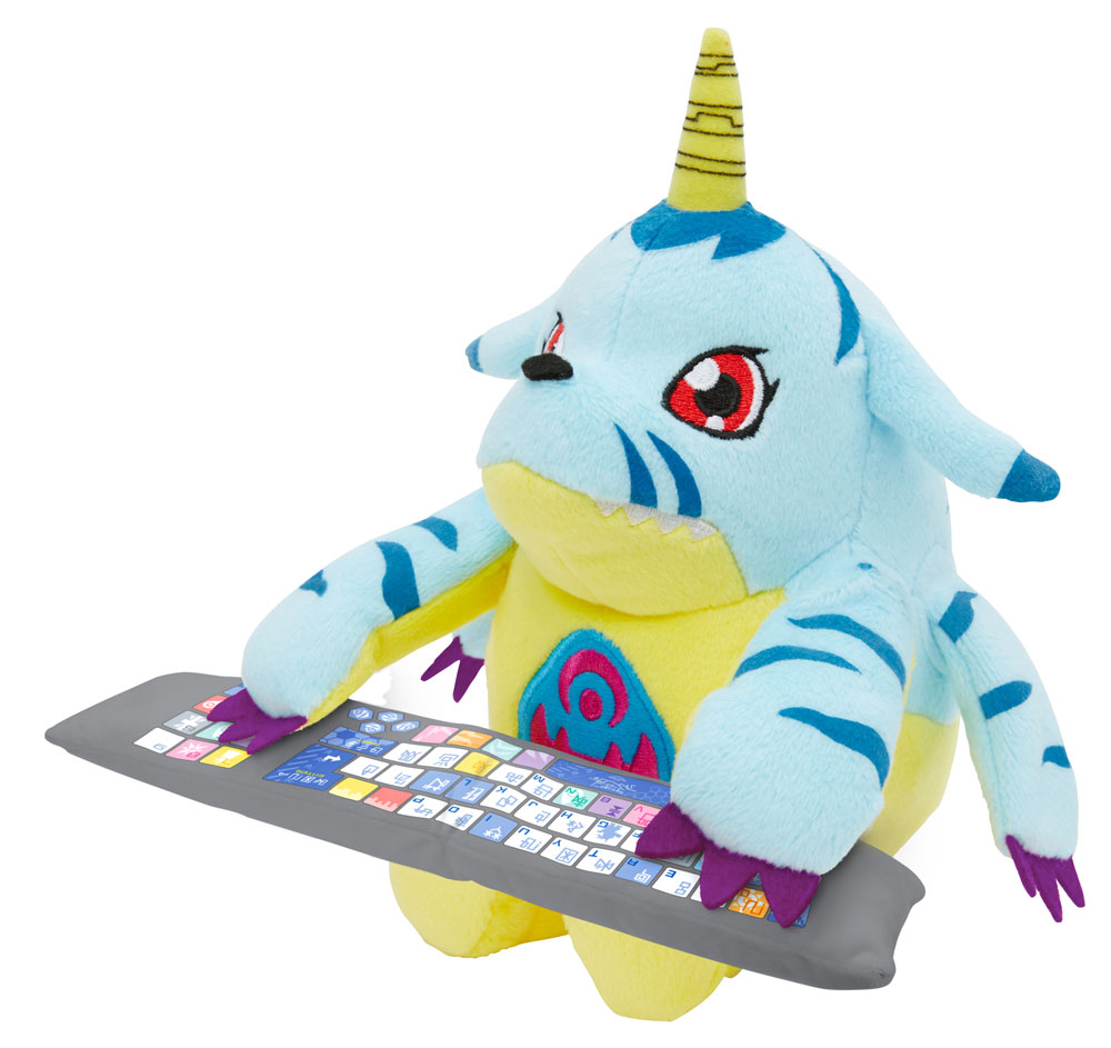 凛々しい“ガブモン”がPCクッションに進化！ 「デジモン tri.」の