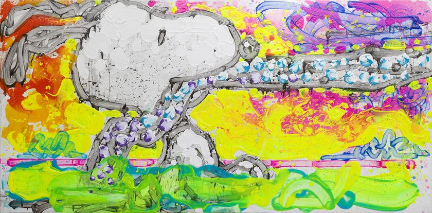 スヌーピーを描いた最新版画作品を日本初公開！ トム・エバハートの