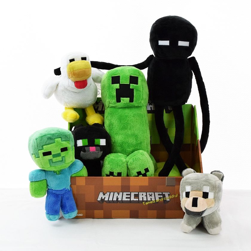 マインクラフト公式ぬいぐるみ、 新ラインナップ6種を7/22販売開始