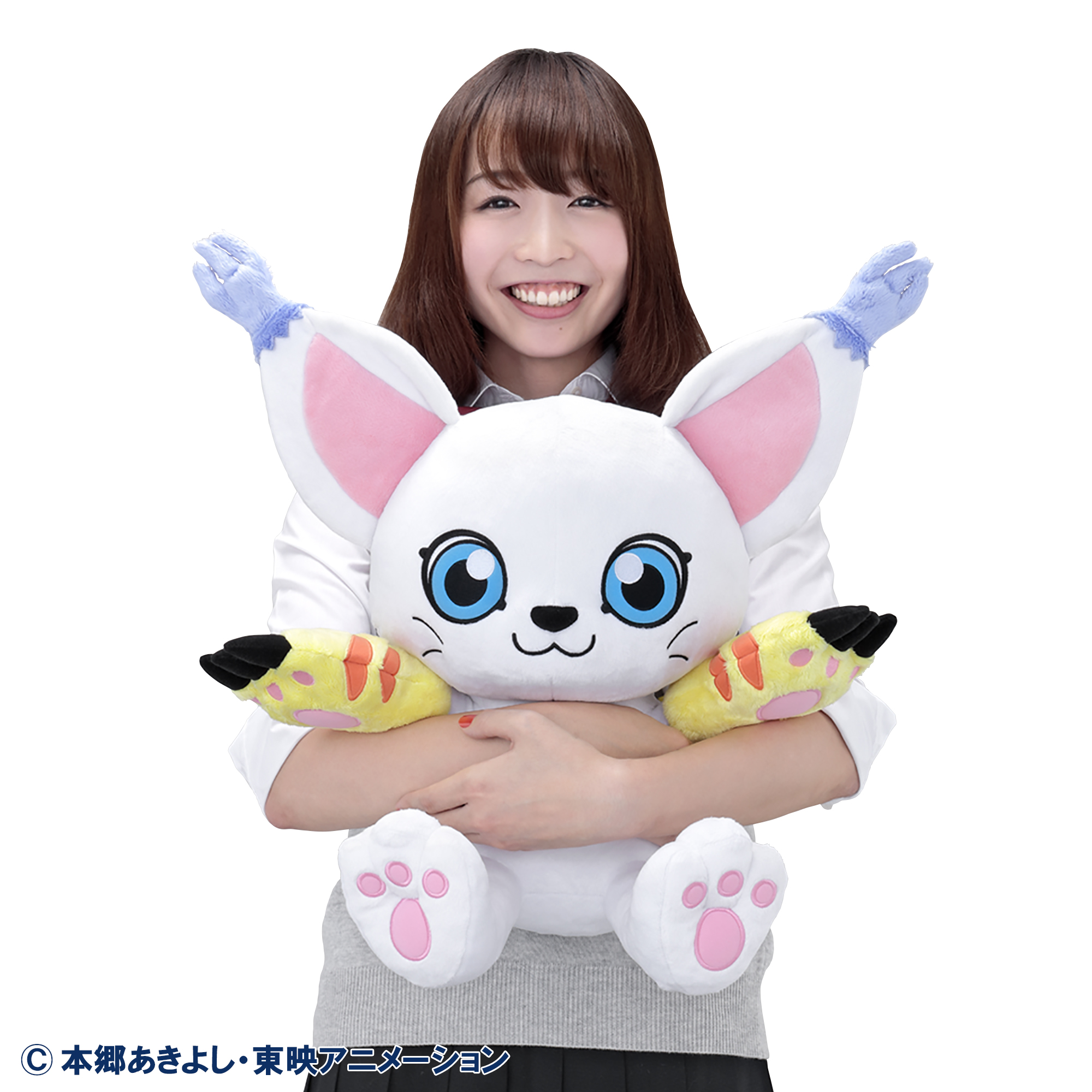 デジモンアドベンチャー tri.のテイルモンが、 等身大ぬいぐるみで登場