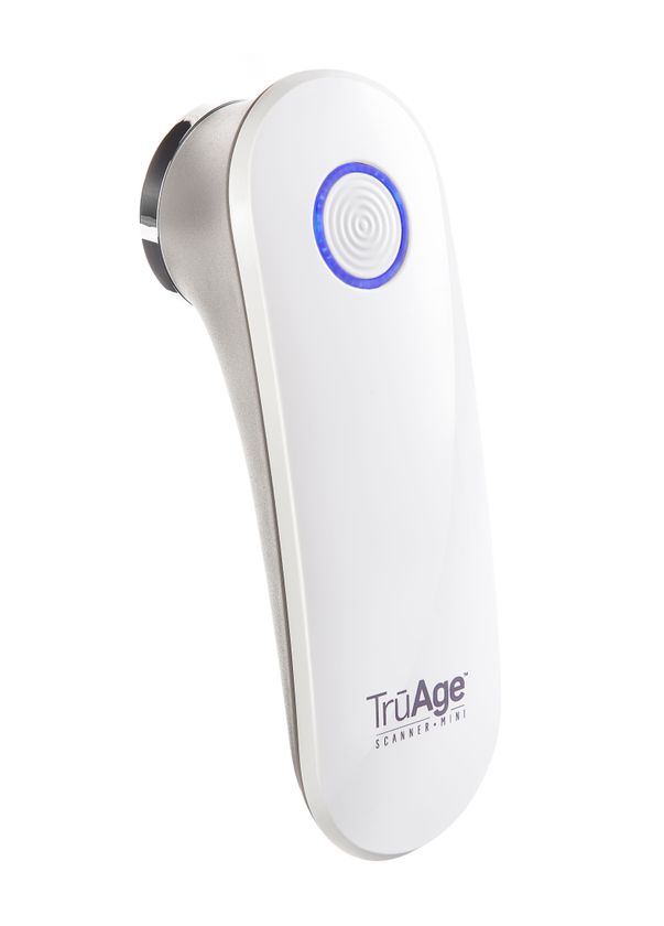 ポータブル型AGE測定機器「TruAgeスキャナー mini」 前腕部の測定値と