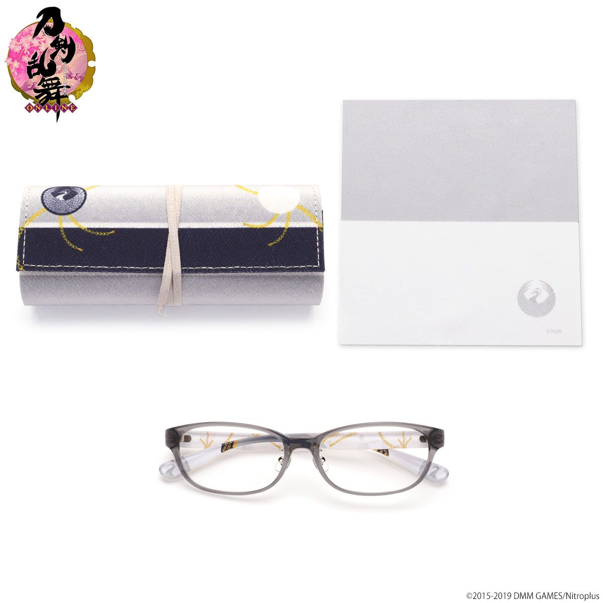 刀剣乱舞-ONLINE-×JINS×BANDAI」眼鏡に新ラインアップ！ 鶴丸国永