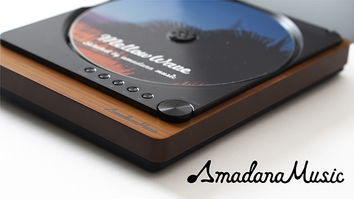 Amadana Music 第3弾「CDプレーヤー」がMakuakeに登場 時代に沿った