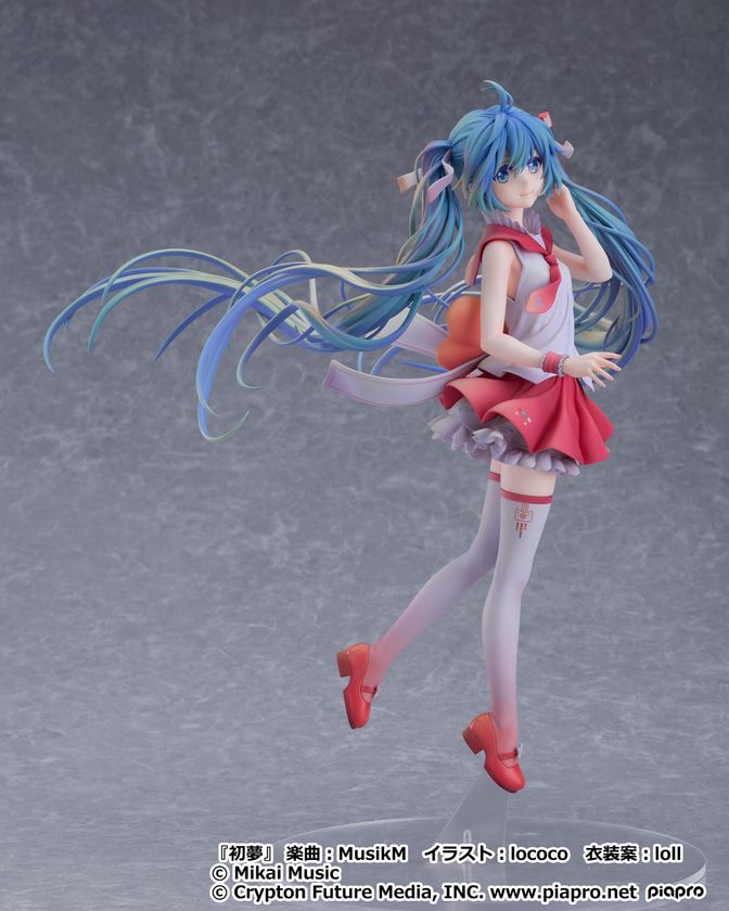 初梦』のジャケットイラストをスケールフィギュア化！ 可愛らしく繊細