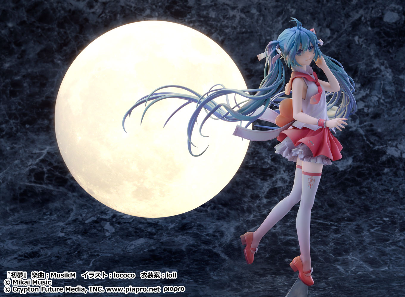 初梦』のジャケットイラストをスケールフィギュア化！ 可愛らしく繊細