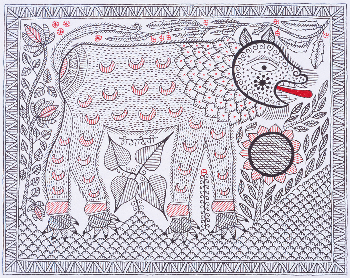 創造性豊かな“インド民族アート”約90点を一堂に紹介！ 「ミティラー