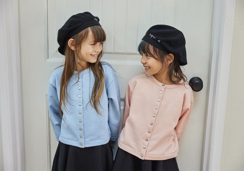 アニエスベー、カーディガンプレッションの新作 「Le cardigan