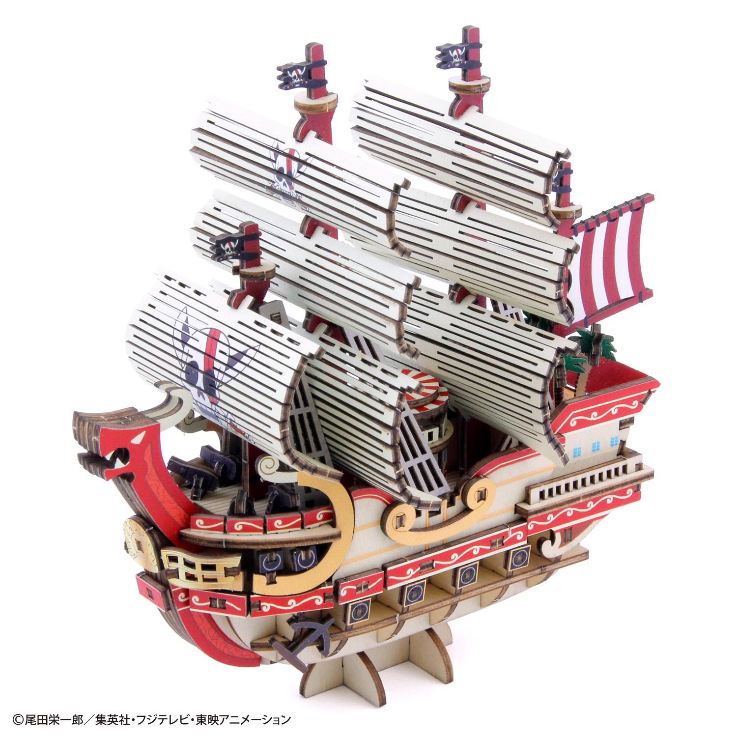 ワンピースシリーズから新たな木製立体パズルが登場！ 赤髪の