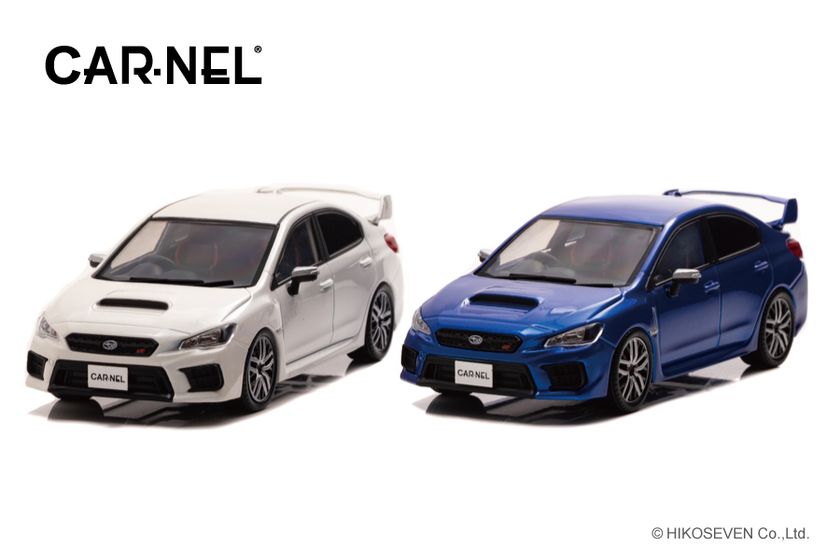 EJ20エンジン搭載のスバルWRX STIが 1/43スケールダイキャストミニカー