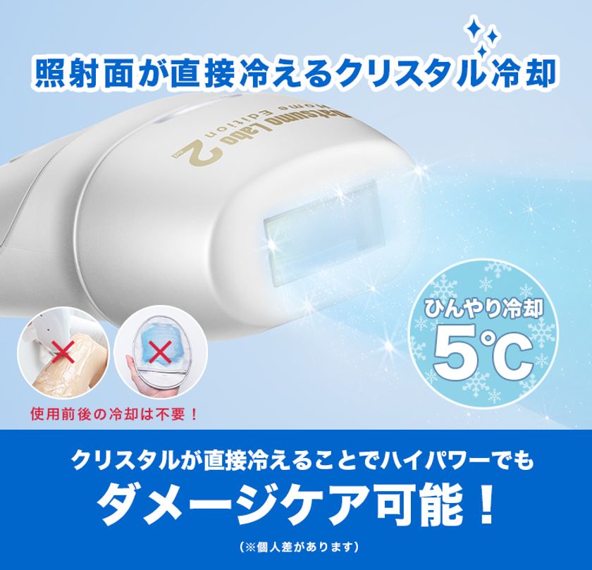 大ヒット「脱毛ラボ・ホームエディション」の進化版が誕生！ 脱毛の